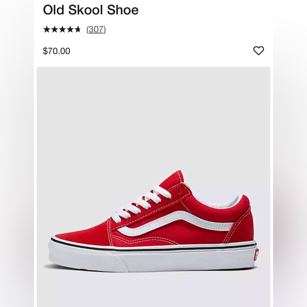 New woman’s vans size 7